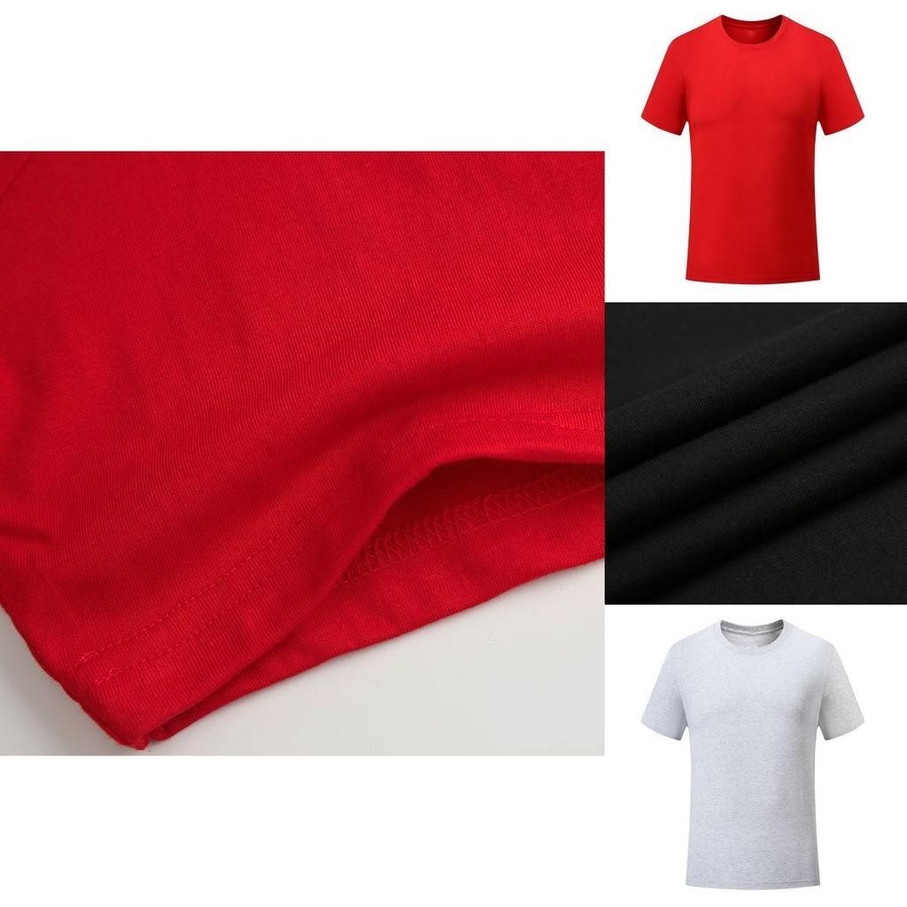 Premium Cotton Men Women Plain T Shirts With Soft Short Sleeves Crew Neck