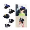 Kids Police Officer Hat Headgear Cosplay Children Police Hat for Fancy Dress