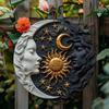 Sun And Moon 8X8" Aluminum Sign - Unique Kitchen & Summer Vacation Decor