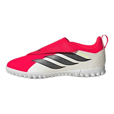 Scarpe da Calcio Bambino Adidas Predator Club Vel Tf Vestibilità Comoda Scarpe da Calcio per Bambini Nero KI8866