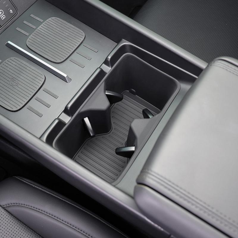 For Hyundai Santa Fe MX5 2024-2025 Central Control Screen Rear Storage Pad Car Dashboard Organizer Tray Interior Accessories