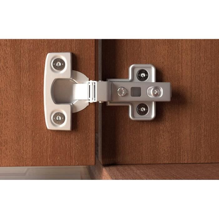 fischer - vis powerfast fpf ii czf 4,5x30 à tête fraisée,empreinte pz,zingué blanc,filetage total