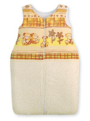Cotton Sleeping Bag for Children 6-12 Mcy Tog 2.5 Year-Round Sand Bears