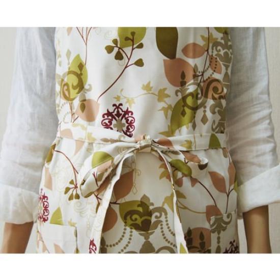 fabrizm Made in Japan Work Apron Short Length La Pure White 1775-wh