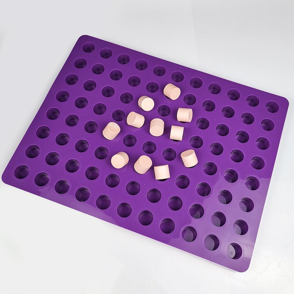 Formy na led Podnos na kostky ledu 88 dutin Mini kruhový sloupek Silikonová forma Forma na lanýže na cukroví Forma na čokoládu Formičky na fondanty Pomůcky na pečení