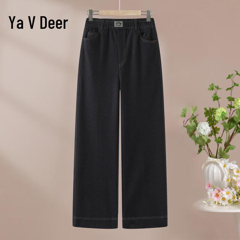Yalu Women s High-Waist Straight Leg Plus Size Jeans XXL