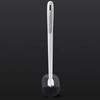 Wall Mounted Toilet Brush with Long Handle, No Dead Corners Cleaning Tool for Bathroom, Space-Saving Toilet Scrubber with Holder