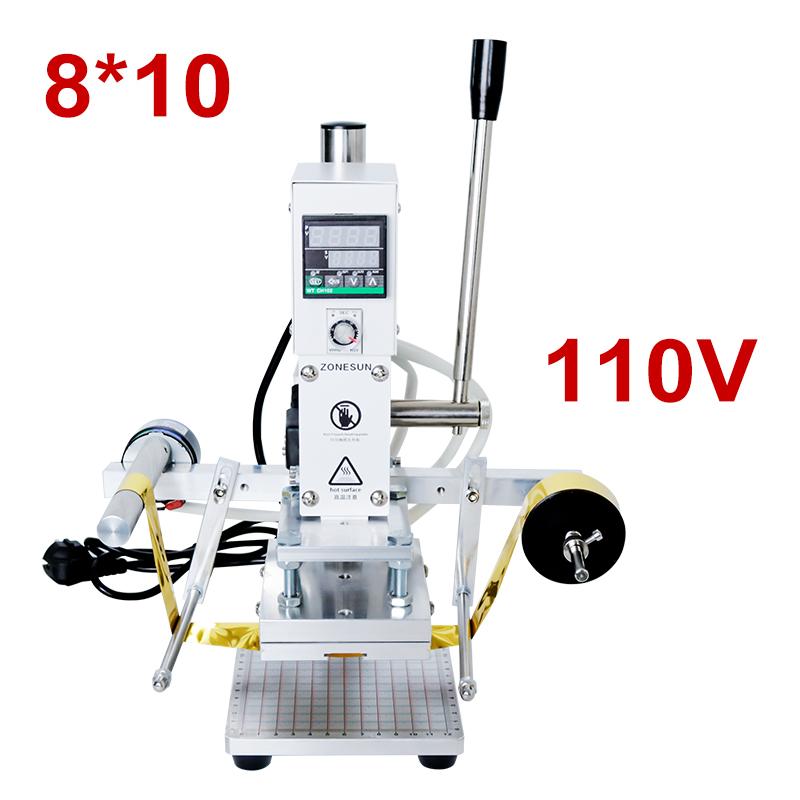 ZONESUN ZS-90E Manual Metal Hot Foil Stamping Machine