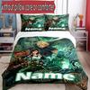 3pcs Duvet Cover Set (1*Duvet Cover + 2*Pillowcase, Without Core), Custom Name Final Fantasy Pattern Bedding Set, Home Bedroom Decor Gift