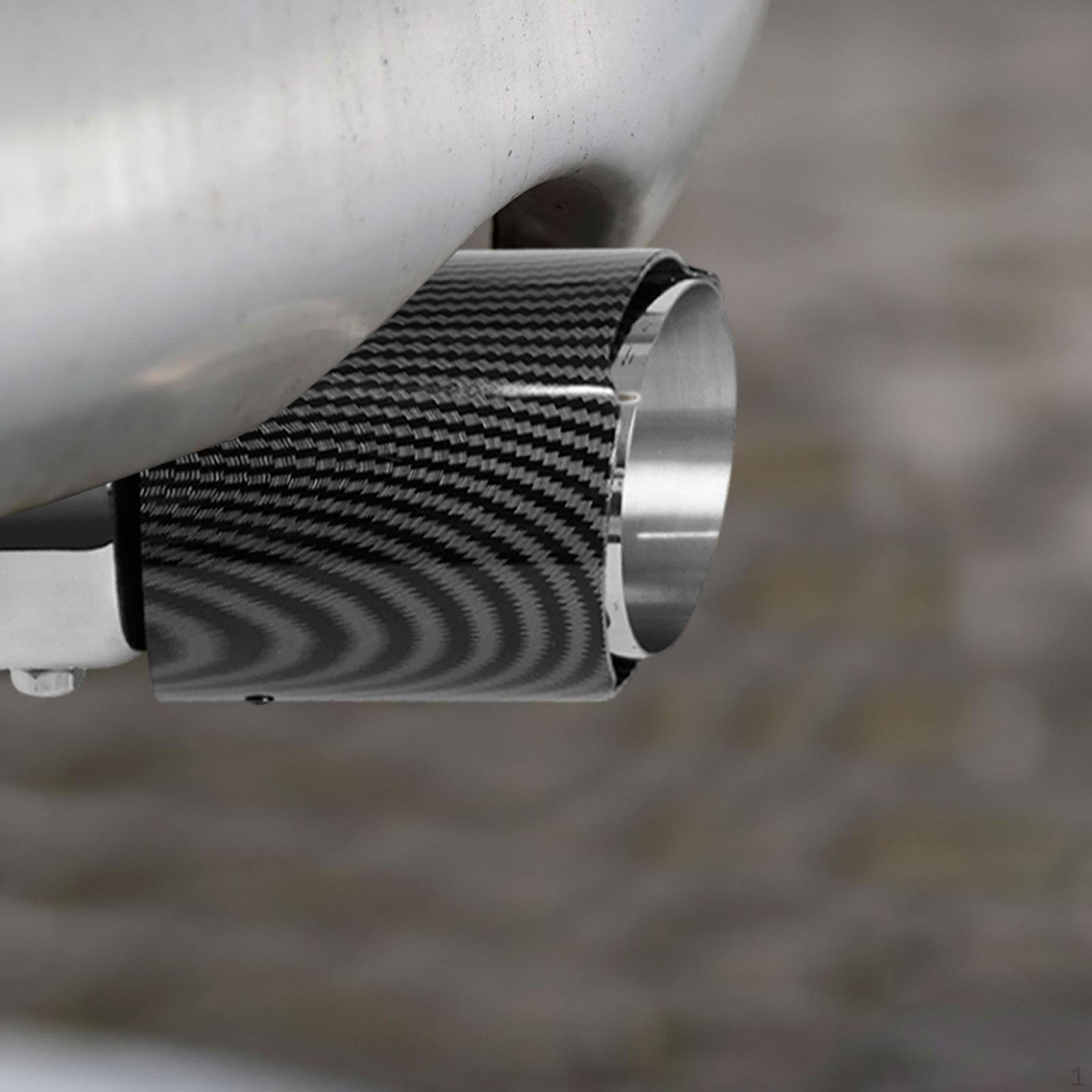 Наконечник выхлопной трубы Выходной патрубок Горловина Производительность 304 Нержавеющая сталь Заменяет Автомобиль Style D