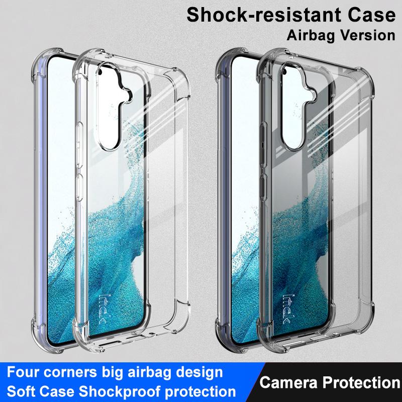 IMAK For Samsung Galaxy A54 5G Four Corner Airbag Shockproof Case Soft TPU Anti-drop Anti-scratch Cover