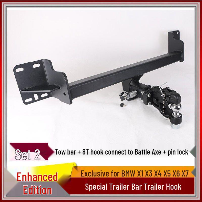 Detachable Rear Towing Hook for BMW X5/X1/X2/X3/X4/X6/X7 Trailer Bars