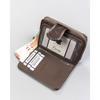 Schlankes Leder-Damenportemonnaie von Pierre Cardin