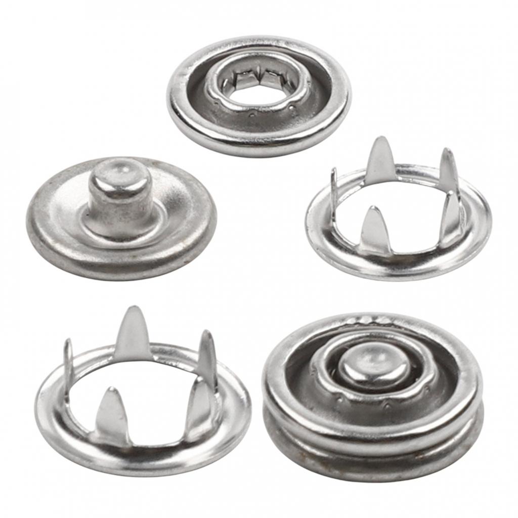 9.5mm Dia FiveClaw Snap Button Sewing Button For DIY Handmade
