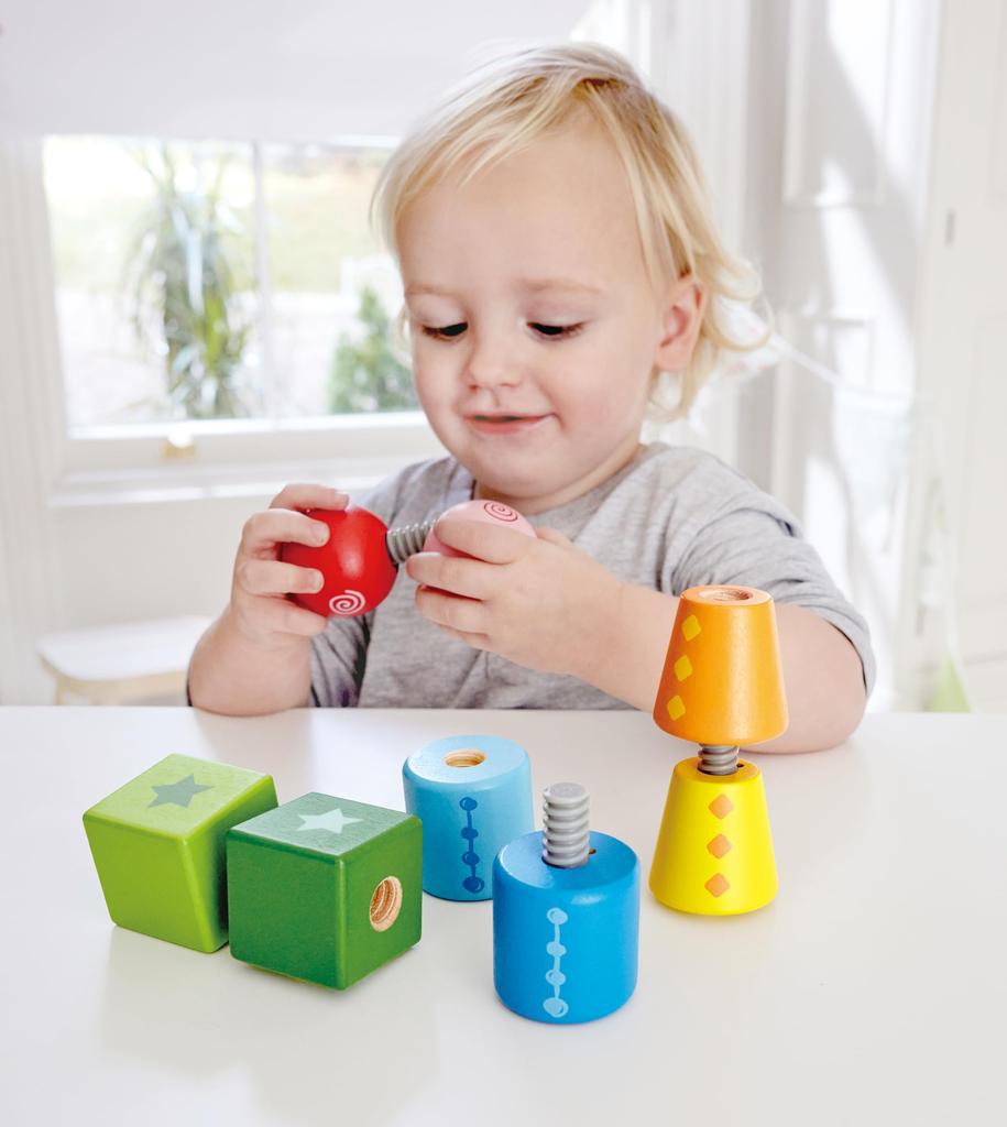 Hape Screw-on Building Blocks E0416 (2 Years Old)
