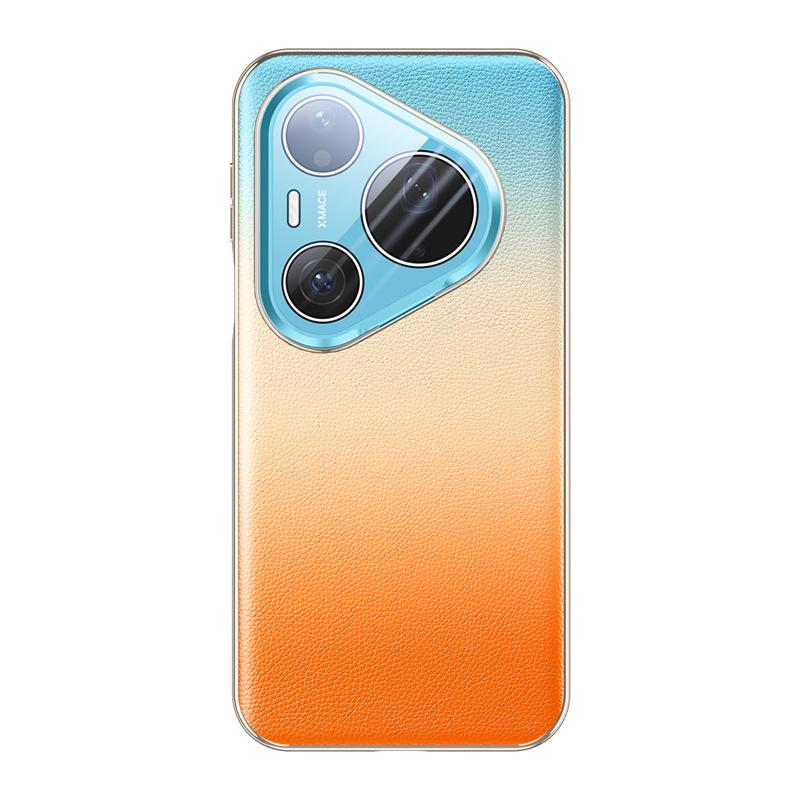Applicable to Huawei pura90promax mobile phone case lens holder gradual change pro creative women all-inclusive anti-drop 90por