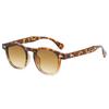 Vintage Oval Klassisch 4 Kleine Dellen Stilvolle Sonnenbrille für Herren Damen Unisex Dekorativ Retro