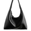 New Portable Shoulder Bag for Women, Large-capacity Work Commuter Bag, Double Zipper, Simple and Versatile Soft Leather Underarm Bag for Women