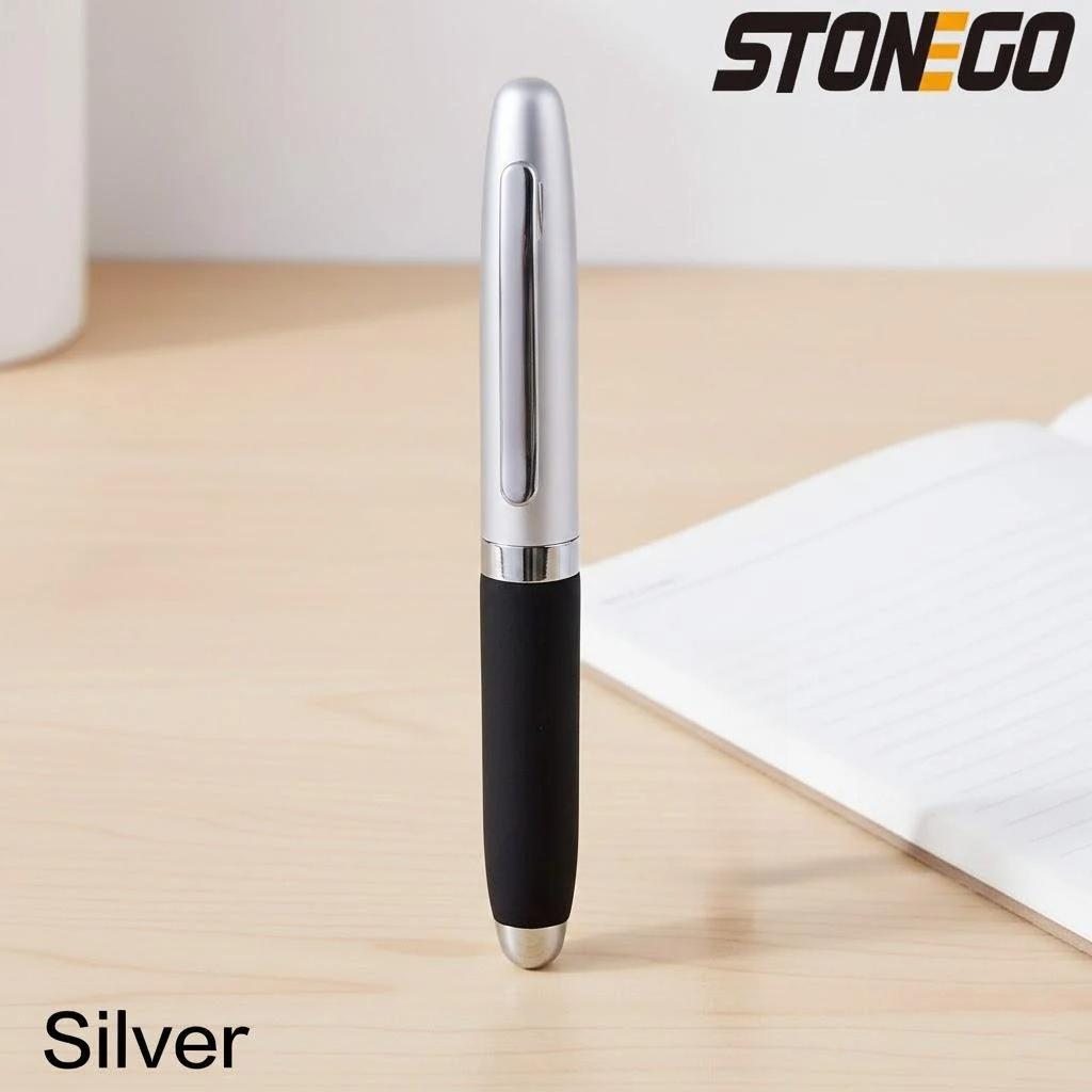 STONEGO Модный Кошелек Ручка Короткий Параграф Дорожная Карманная Ручка Мини Зажим Металлическая Шариковая Ручка для Офиса Школьных Принадлежностей