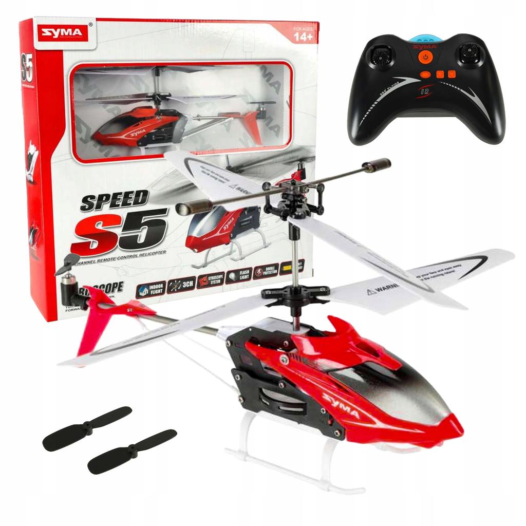 [PACZB] Remote-controlled helicopter red Z3440