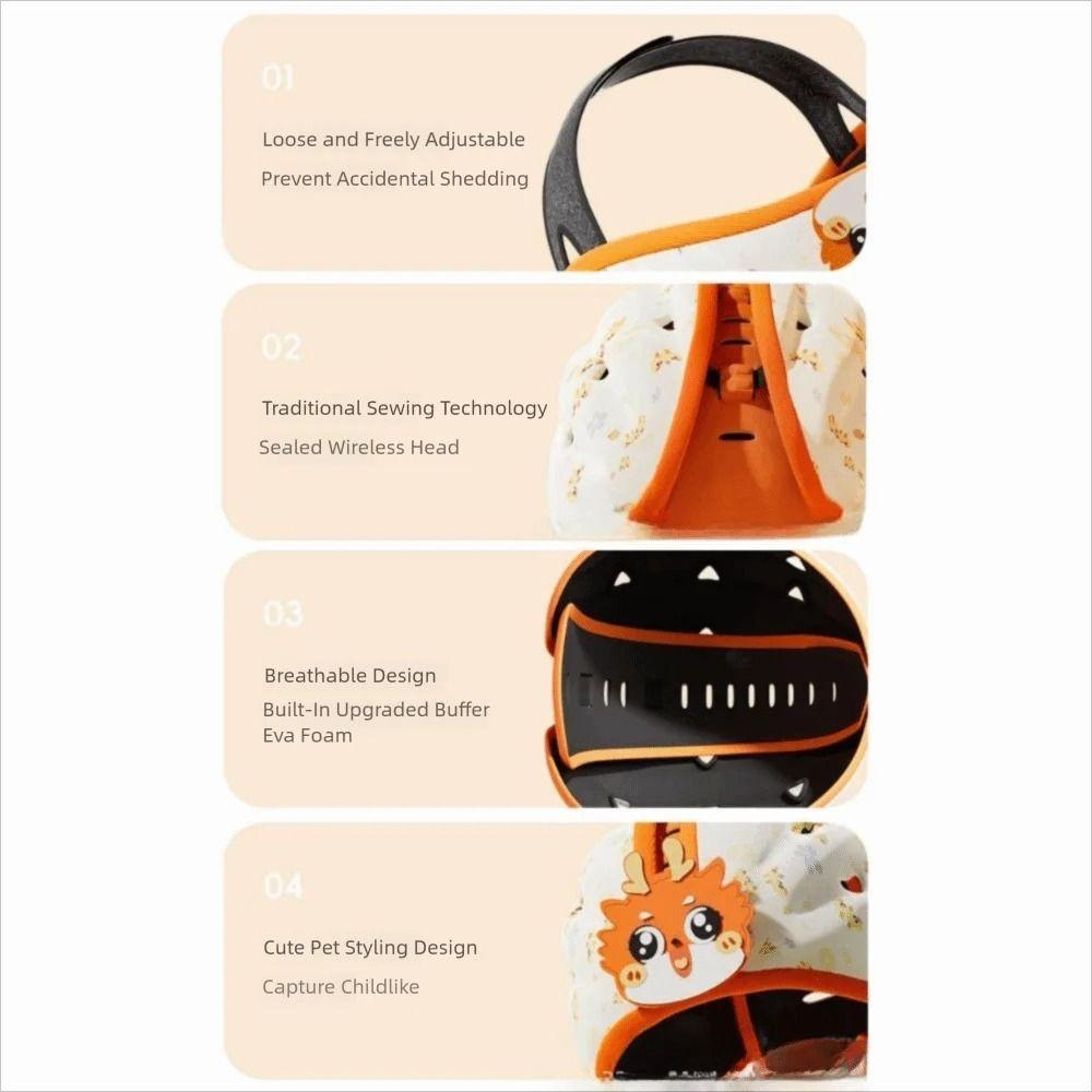 Breathable Baby Safety Hat Adjustable Toddler Safety Helmet Child Head Cushion  Crawling