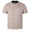 Aquascutum Mens Heritage Check Premium Cotton T-Shirt