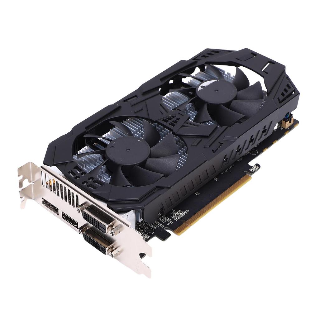128 Bit 2GB PC Graphics Card GDDR5 PCIE 3.0 X16 Gaming Video Card with HD Multimedia Interface DisplayPort DVI