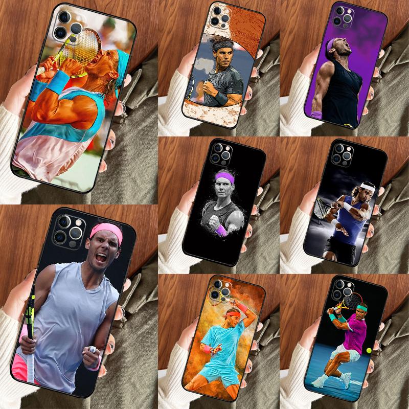Rafael Nadal Hülle Für iPhone 14 12 11 13 15 16 Pro Max Mini X XS XR Plus Handyhülle Abdeckung