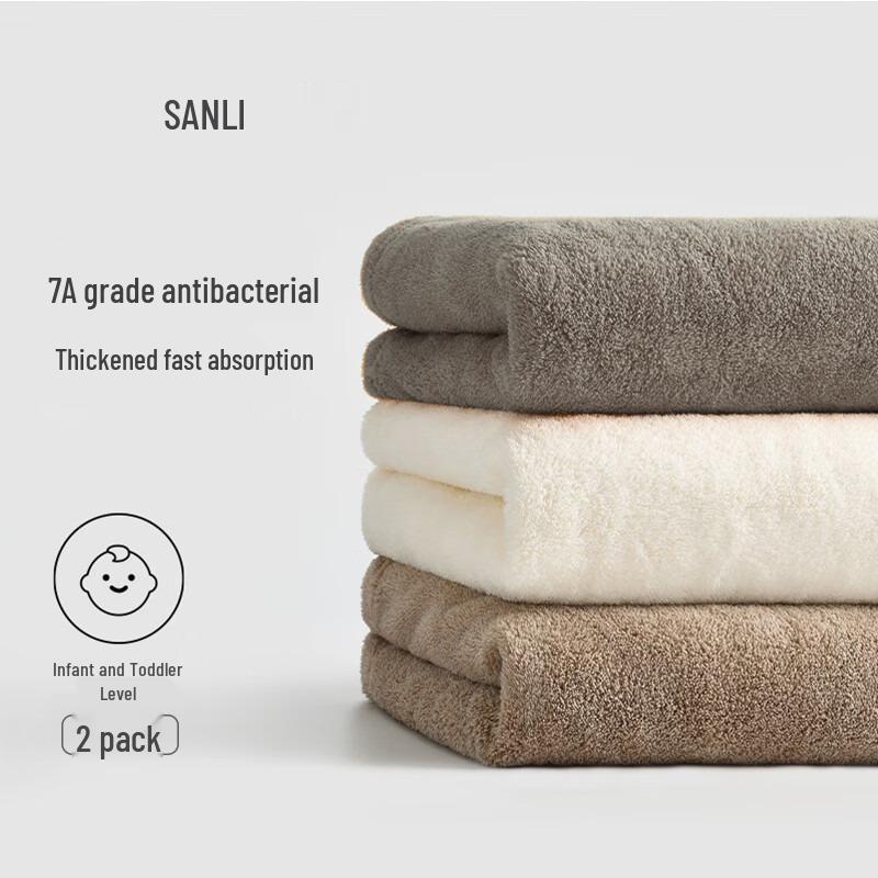 

Sanli 7A Антибактериальное утолщенное абсорбирующее полотенце, 2 шт.