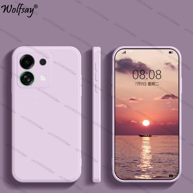 Case For Oppo K13 Turbo Case Anti-knock Original Liquid Silicone Back Case Oppo K13 Turbo Cover For Oppo K13 Turbo Pro TPU Funda