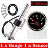 52MM Fuel Level Gauge with Fuel Level Sensor 150MM 200MM 250MM 0-190ohm Oil Liquid Tank Fuel Level Indicator