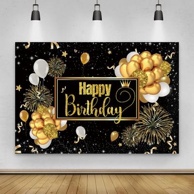 Alles Gute zum Geburtstag Hintergrund Banner Hintergrundstoff Foto Requisiten Party Dekoration