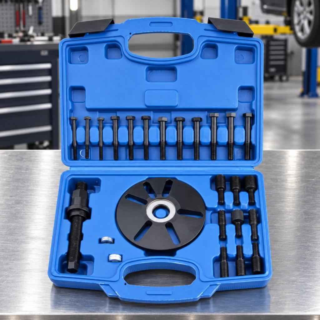Crankshaft Pulley Removal Tool Kit Precision for Automotive Technicians