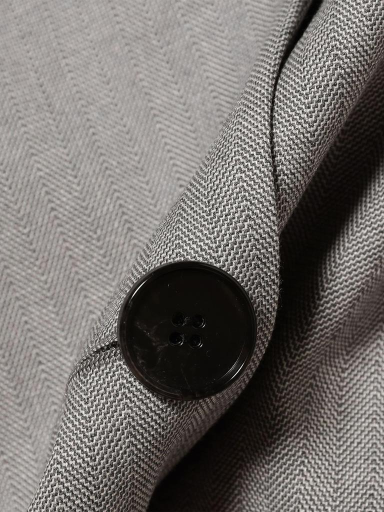 Ray Beams RBS Herringbone 2-Button Jacket, Women's, Gray 0