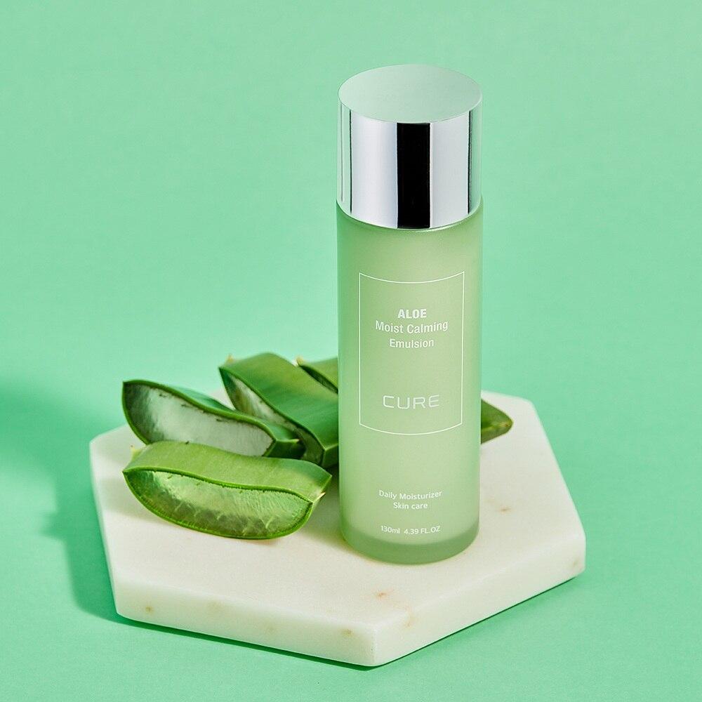 Kim Jeong Moon Aloe Cure Moist Calming Emulsion 130ml x 2