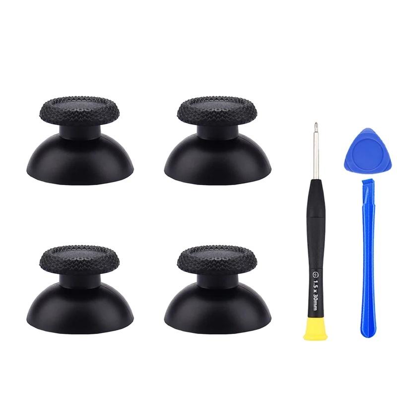 Analog Thumbsticks Replacement Joystick Caps Repair Kit For PS5 DualSense Controller, Screwdriver Tool Game Controller Spare Par