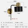 Read Rotatable Rocker LED Wall Light Bedroom Bedside Wall Lamps Living Room Study Corridor Modern Simple Decor Light  Fixtures