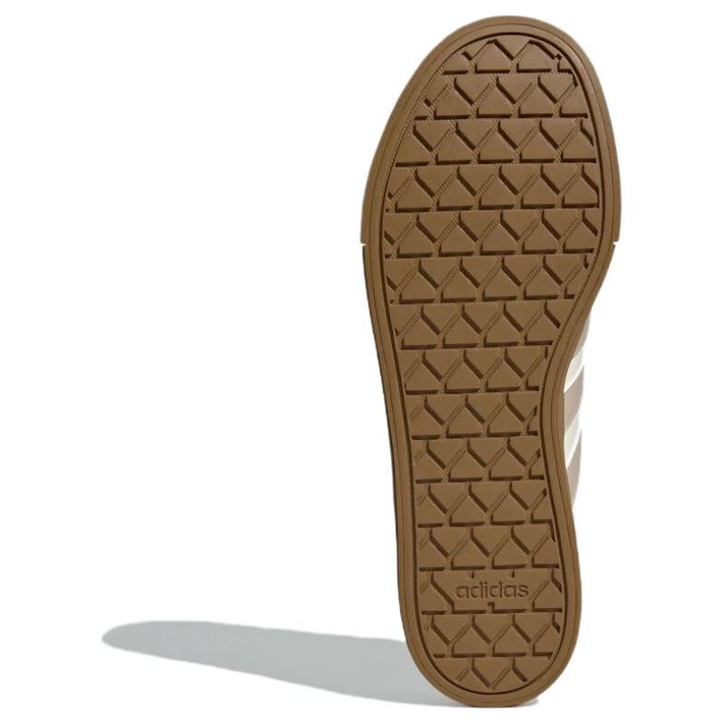 Adidas Neo DAILY 4.0 Anti-Slip Wear-Resistant Low-Top Skateboard Shoes Unisex Beige Brown Sneakers JR0081