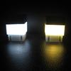 Solar Post Light Modern Fence Deck Lamp Auto On/Off Square Column Fixture Fence Pillar Lamp for Outside Garden Patio