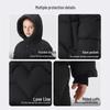 XueZhongFei Unisex Kids' Thickened Mid-Length Winter Down Jacket