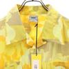 Unused WESC Overall Handle Short Sleeve Aloha Shirt M Yellowish Men's Used