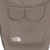The North Face Neilton Hose Brief-Logo Unifarben Reißverschluss Locker Weiter Beinschnitt Freizeit Hose Unisex Hose Braun NP6NQ51K