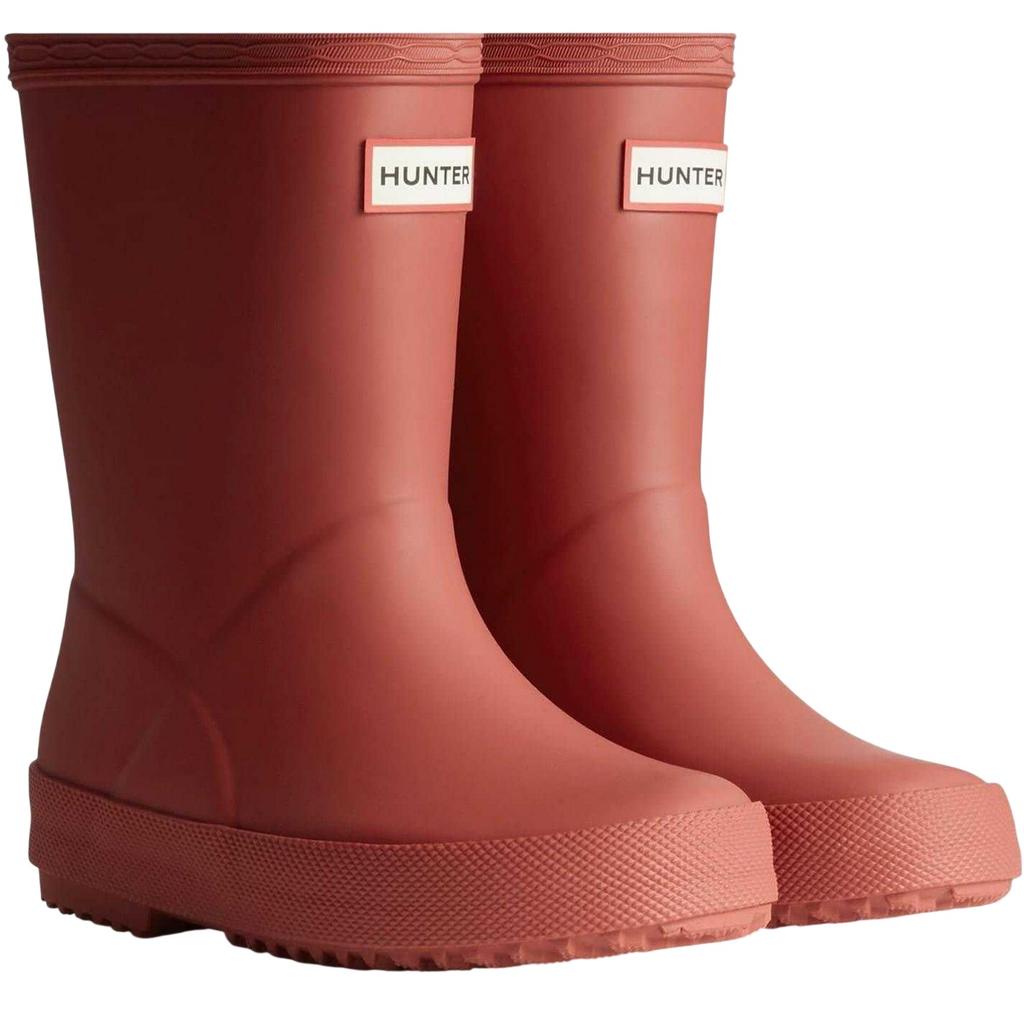Hunter Childrens/Kids Flatform Wellington Boots