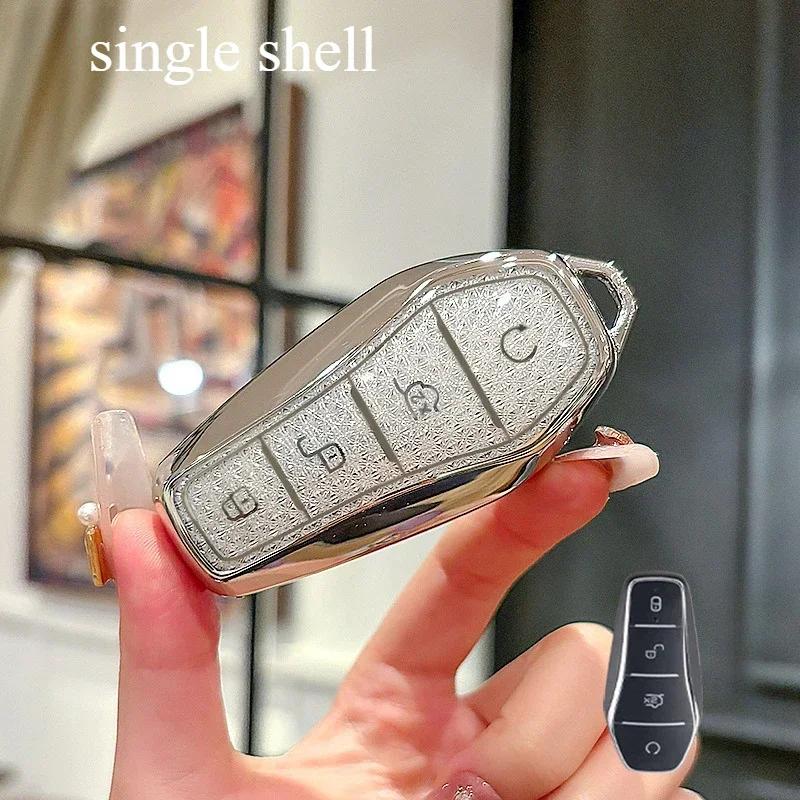 

Suitable For Byd Tpu Car Key Seagull/Dolphin/Qin/Han/Tang/Seal U Dm-I/Atto03 Car Key Decoration Full Cover Protective Case