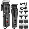 HIENA Electric Hair Clipper with Number Display, Oil Head Carving, Push Clippers for Barbers.