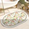 American Floor Mat Toilet Diatom Mud Soft Absorbent Foot Mat Toilet Bathroom Door Non-slip Carpet Household Bathroom