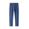 MONTAGUT Men's Silk-Blend Breathable Straight-Leg Denim Jeans