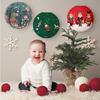Christmas Lantern Round Paper Lanterns 2025 Christmas Decorations Cartoon Snowman and Santa Lanterns Navidad Xmas Pendant