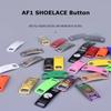 2pcs/pair Metal Shoelace Buckle for AF1 Sneakers DIY Lace Lock Accessories Shoelaces Buckle Kit for Customizable Sneaker Laces