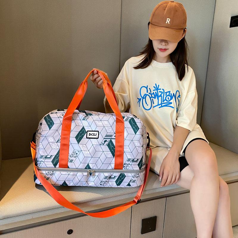 New large-capacity travel bag fashion shoulder messenger bag business travel storage bag men's and women's luggage bags